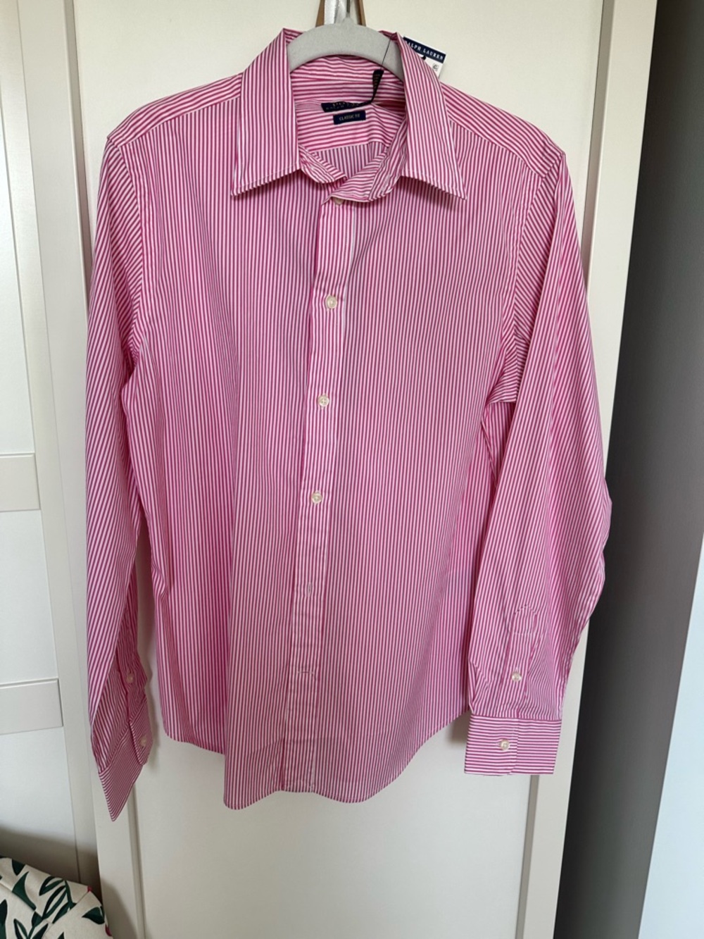 Polo Women’s Pink Stripe Shirt - Classic Fit